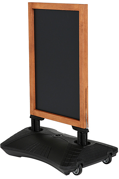 Holz Wind-Sign Waterbase Kundenstopper - 59x78cm